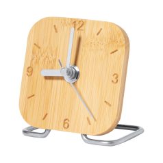   Ceas de masa, 2401E17069, Everestus, 85x105x53 mm, Bambus, Otel, Natur