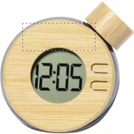  Ceas de masa digital, 2401E17215, Everestus, 95x80x90 mm, Plastic, Bambus, Natur