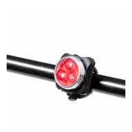   Set lumini reincarcabile pentru bicicleta, 2402E19010, Everestus, 107x35x47 mm, ABS, Silicon, Negru