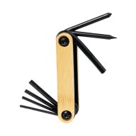   Unealta multifunctionala cu 7 functii, 2410E25136, Everestus, 32 x 98 x 20 mm, Bambus, Natur