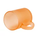 Cana 350 ml, 2402E18434, Everestus, ø80x96 mm, Sticla, Portocaliu