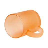   Cana 350 ml, 2402E18434, Everestus, ø80x96 mm, Sticla, Portocaliu