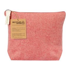   Geanta cosmetice, 2410E24890, Everestus, 220 x 170 x 60 mm, Bumbac, Rosu