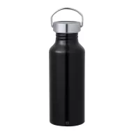   Sticla de apa 650 ml, 2402E18537, Everestus, ø73x210 mm, Aluminiu, Negru