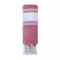   Prosop de plaja 2402E18282, Everestus, 1800x900 mm, Bumbac, Rosu