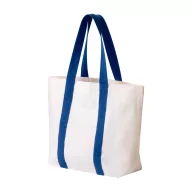   Geanta de plaja, 2402E18648, Everestus, 380x530x170 mm, Bumbac, Albastru inchis