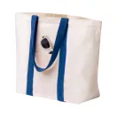Geanta de plaja, 2402E18648, Everestus, 380x530x170 mm, Bumbac, Albastru inchis