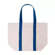   Geanta de plaja, 2402E18648, Everestus, 380x530x170 mm, Bumbac, Albastru inchis