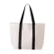 Geanta de plaja, 2402E18647, Everestus, 380x530x170 mm, Bumbac, Negru