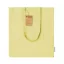 Sacosa de cumparaturi, 2402E18722, Everestus, 380x420x80 mm, Bumbac, Galben