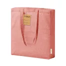 Sacosa de cumparaturi, 2402E18721, Everestus, 380x420x80 mm, Bumbac, Rosu