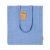 Sacosa de cumparaturi, 2402E18715, Everestus, 380x420x80 mm, Bumbac, Albastru