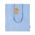 Sacosa de cumparaturi, 2402E18717, Everestus, 380x420x80 mm, Bumbac, Albastru deschis