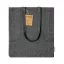 Sacosa de cumparaturi, 2402E18714, Everestus, 380x420x80 mm, Bumbac, Negru