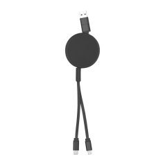   Cablu de incarcare USB, 2402E19058, Everestus, 920x60x14 mm, Aluminiu, Negru