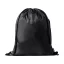 Saculet cu snur, 2402E18783, Everestus, 350x460 mm, Poliester, Negru