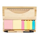 Notite adezive 2402E18368, Everestus, 160x23x65 mm, Bambus, Hartie, Natur