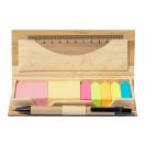 Notite adezive 2402E18368, Everestus, 160x23x65 mm, Bambus, Hartie, Natur