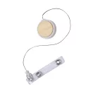 Suport ecuson 2402E18370, Everestus, ø32x11 mm, Paie, Plastic, Natur