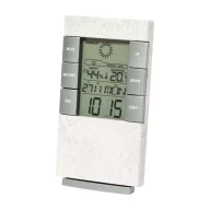   Statie meteo 2402E19082, Everestus, 80x142x40 mm, Paie, ABS, Alb