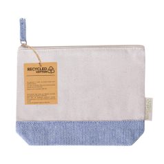   Geanta cosmetice, 2410E24933, Everestus, 230 x 180 x 80 mm, Bumbac, Albastru