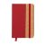 Agenda A6, Velina, 2402E18358, Everestus, 88x140x15 mm, Pluta, Piele ecologica, Rosu