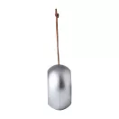 Boxa portabila wireless, 2402E19052, Everestus, ø68x35 mm, Aluminiu, Bambus, Argintiu