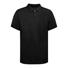   Tricou cu maneca scurta, Polo, Casual, Unisex, Makito, 2410E20384, Bumbac, Negru, 3XL