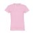 Tricou cu maneca scurta, la baza gatului, Casual, Femei, Keya, 2410E20095, Bumbac, Roz, L