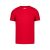 Tricou cu maneca scurta, la baza gatului, Casual, Copii, Keya, 2410E20293, Bumbac, Rosu, XS