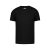 Tricou cu maneca scurta, la baza gatului, Casual, Copii, Keya, 2410E20248, Bumbac, Negru, XS