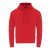 Hanorac cu gluga, casual, Unisex, Makito, 2410E18242, Bumbac, Rosu, L