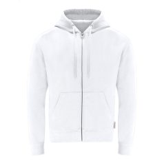   Hanorac cu gluga, casual, Unisex, Makito, 2410E18614, Bumbac, Alb, M