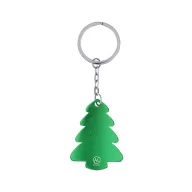   Breloc brad de Craciun, 2410E23389, Everestus, 40 x 53 x 3 mm, Aluminiu, Verde
