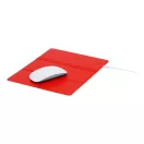 Mousepad pliabil cu incarcator wireless 15 W, 2410E24833, Everestus, 205 x 88 mm, Piele ecologica, Rosu