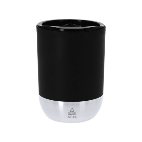 Cana termos 290 ml, 2410E25383, Everestus, ø84 x 115 mm, Otel, Negru