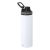 Sticla de apa 800 ml, 2410E23577, Everestus, ø80 x 243 mm, Aluminiu, Alb