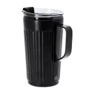   Cana termos 350 ml, 2410E25252, Everestus, ø79 x 148 mm, Otel, Negru