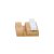 Suport de telefon antistres, 2410E24497, Everestus, 79 x 30 x 66 mm, Bambus, Natur