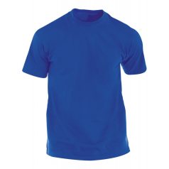   Adult color t-shirt, unisex, L, S-XXL, 20FEB13040, Bumbac, Albastru