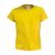 Kid color t-shirt, unisex, 43955, 20FEB2446, Bumbac, Galben