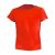 Kid color t-shirt, unisex, 44175, 20FEB2442, Bumbac, Rosu