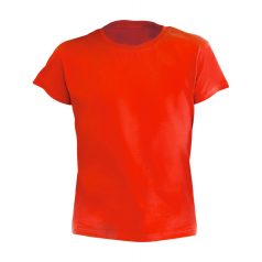 Kid color t-shirt, unisex, 43955, 20FEB2443, Bumbac, Rosu