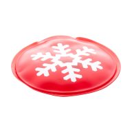   Compresa rotunda, cu design fulg de zapada, 2401E17020, Everestus, Plastic, Rosu