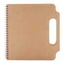 Set agenda dictando si pix, 210×200×10 mm, Everestus, 20FEB10258, Hartie reciclata, Natur