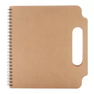   Set agenda dictando si pix, 210×200×10 mm, Everestus, 20FEB10258, Hartie reciclata, Natur