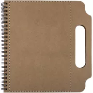   Set agenda dictando si pix, 210×200×10 mm, Everestus, 20FEB10258, Hartie reciclata, Natur