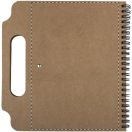 Set agenda dictando si pix, 210×200×10 mm, Everestus, 20FEB10258, Hartie reciclata, Natur