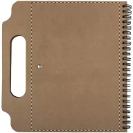   Set agenda dictando si pix, 210×200×10 mm, Everestus, 20FEB10258, Hartie reciclata, Natur