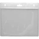 Suport badge, 110×95 mm, Everestus, 20FEB3254, PVC, Alb, Transparent